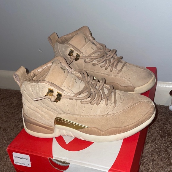 Women’s Air Jordan 12 Retro “Vachetta Tan” Size 6.5 With Original Box - Picture 2 of 9